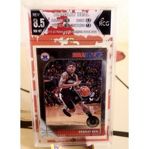 Bradley Beal 2019-20 NBA Hoops Premium #192 Washington Wizards RCG 8.5